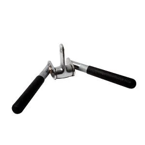 Рукоятка для тяги на трицепс V-образная Original FitTools (серьга)