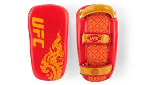 Пэды для тайского бокса UFC True Thai, красные