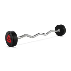 EZ штанга уретановая Ziva ZVO-BCPU-1207-RD 17,5 кг