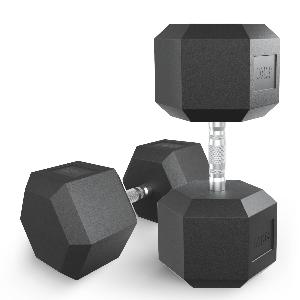 Unix Fit Гантель гексагональная обрезиненная 50 кг / шт.