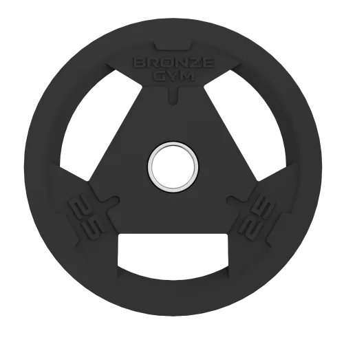 Диск олимпийский обрезиненный BRONZE GYM 25 кг