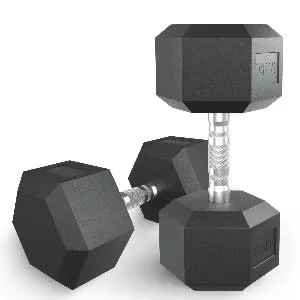 Гантель гексагональная обрезиненная Unix Fit 30 кг / шт.