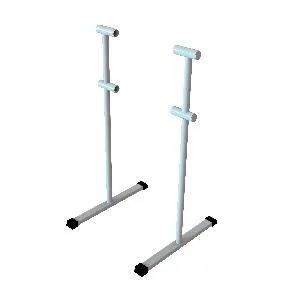 Опора для станка хореографического двухрядного напольного мобильного Original FitTools (крайние, пара)