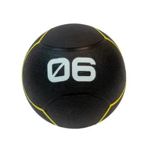 Мяч тренировочный Original FitTools 6 кг черный