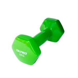 Original FitTools Гантель виниловая 2 кг для групповых программ