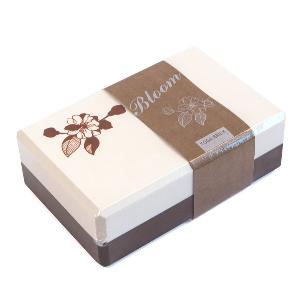 Bloom Блок для йоги 23*15*7,5 см LB7041