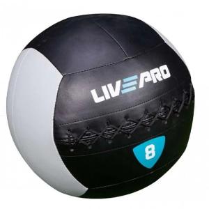Livepro Мяч набивной утяжеленный Wall Ball LP8100-08KG