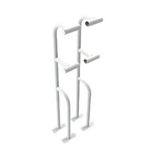 Опора для станка хореографического двухрядного напольного Original FitTools (крайние, пара)