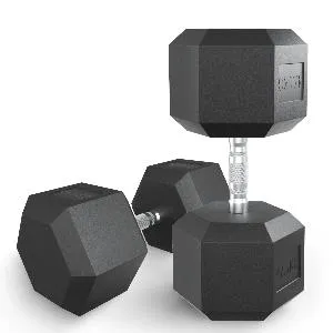 Гантель гексагональная обрезиненная Unix Fit 45 кг / шт.