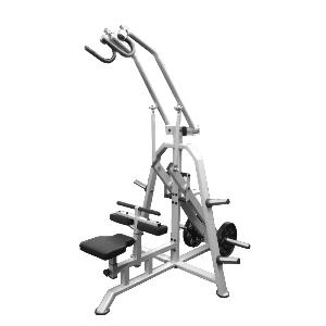 Нагружаемый дисками тренажер Bronze Gym PARTNER BGR-812 рычажная тяга