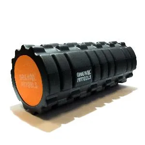 Цилиндр массажный Original FitTools 33 x 14 см черный двойной