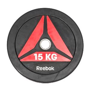 Original FitTools Олимпийский диск Reebok, 15 кг
