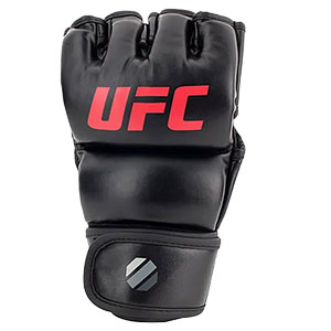 Купить UFC Перчатки MMA для грэпплинга 7 унций чёрные S/M в Москве
