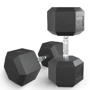 Гантель гексагональная обрезиненная Unix Fit 32,5 кг / шт.