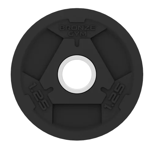 Диск олимпийский обрезиненный BRONZE GYM 1,25 кг