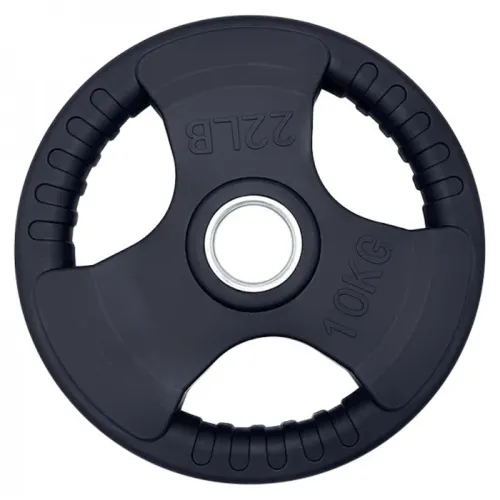 Диск олимпийский 10 кг Black Edition KRAFT Fitness