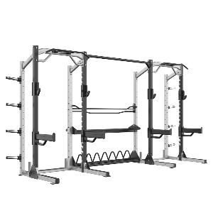 Aerofit SE-H1 Две частичные силовые рамы SE5001 соединенные между собой при помощи перекладины и дополнен модулями