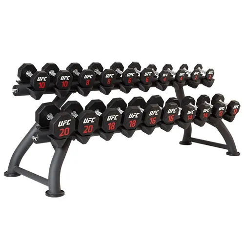 Гантельный ряд UFC 2-20 кг (10 пар) 220 кг