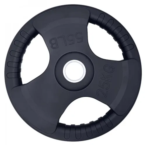 Диск олимпийский 25 кг Black Edition KRAFT Fitness