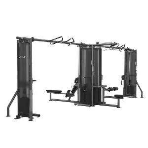 Станция с кроссовером 6-ти стековая True Fitness TMS6000 (стеки кроссовера — 4 по 112кг)