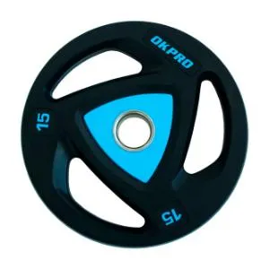 Диск олимпийский полиуретановый Original FitTools OKPRO 15 кг