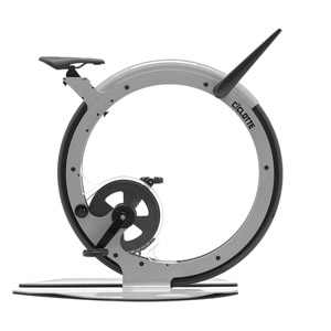 Купить Вертикальный велотренажер Ciclotte Steel Pearl Light Grey в Москве