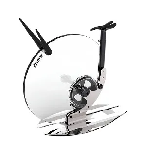 Велотренажер вертикальный Ciclotte Teckell серебристый