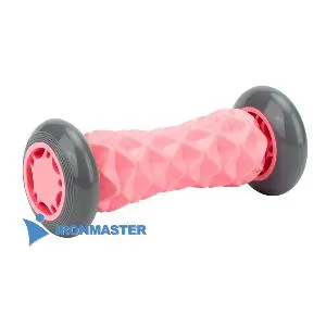 Роликовый массажер Original FitTools розовый