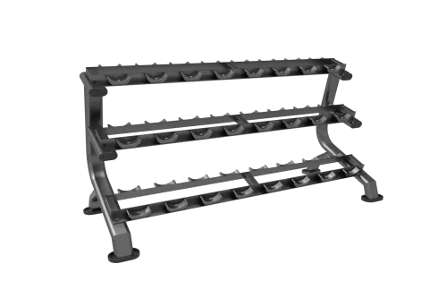 Стойка для круглых гантелей трехрядная UltraGym UG-KJ1263