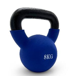 Купить Гиря Unix Fit Гиря виниловая 8 кг Blue в Москве