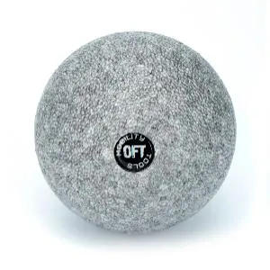 Шар массажный одинарный Original FitTools 8 см серый