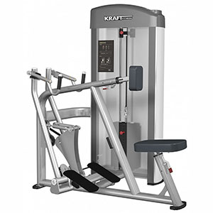 Купить Грузоблочный тренажер на верхнюю часть тела Kraft Fitness Гребная тяга с упором KFDROW в Москве
