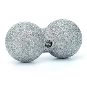Шар массажный сдвоенный Original FitTools 16 х 8 см серый