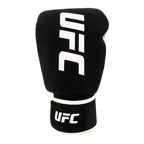 Перчатки для бокса и ММА UFC черные/белые REG