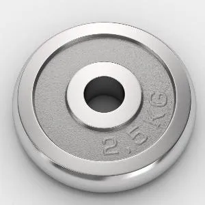 Диск хромированный Unix Fit 2.5 кг / 25 мм