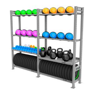 Купить Силовой тренажер Original FitTools Стеллаж модульный 2200-1950 в Москве