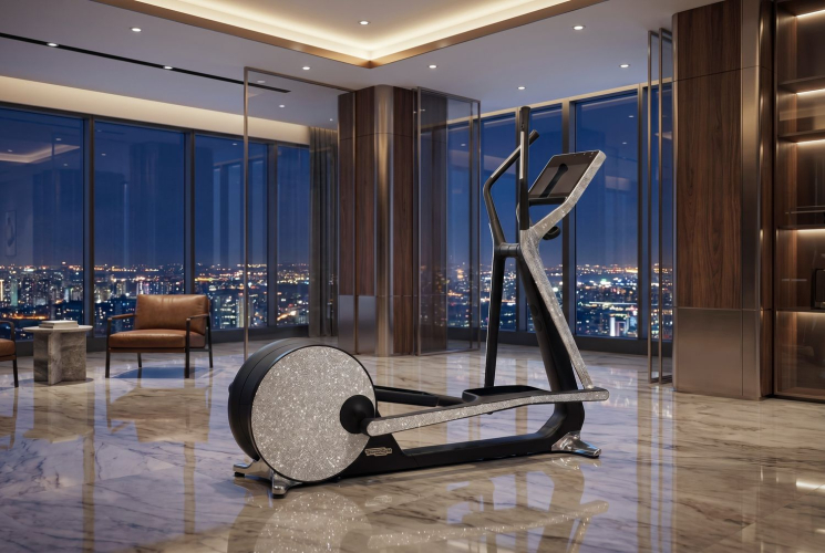 Эллиптический тренажер Technogym Personal Cross (+ Swarovski), лимитированная коллекция