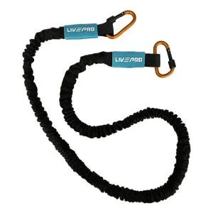 Эспандер эластичный с карабином Livepro LP8401-XH