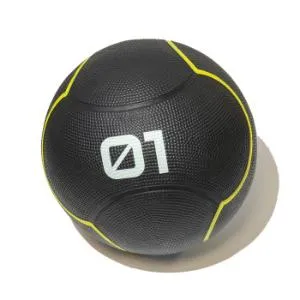 Мяч тренировочный Original FitTools 1 кг черный