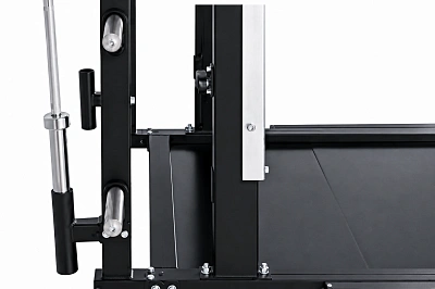 Вертикальный держатель грифов на раму пара Technogym Racks Barbell Storage