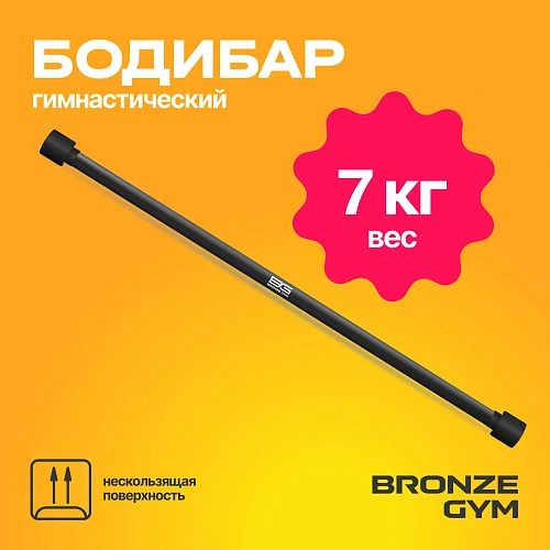 Гимнастическая палка бодибар Bronze Gym, 7 кг