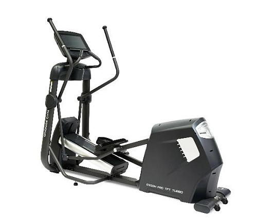 Эллиптический тренажер Bronze Gym E1000M PRO TFT TURBO (NEW) профессиональный с автонаклоном
