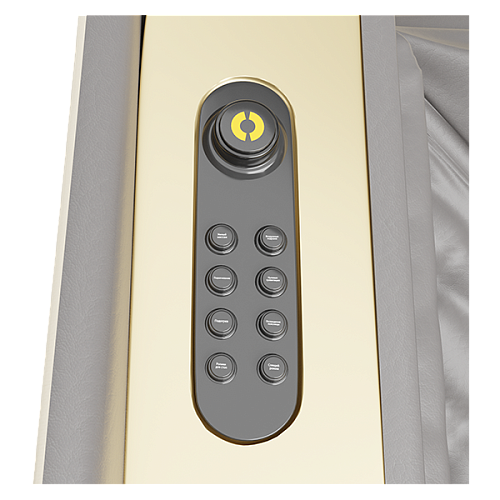 Массажное кресло Meridien Hokkaido (White)