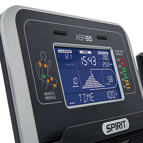 Горизонтальный тренажер Spirit Fitness XBR95 (2017)