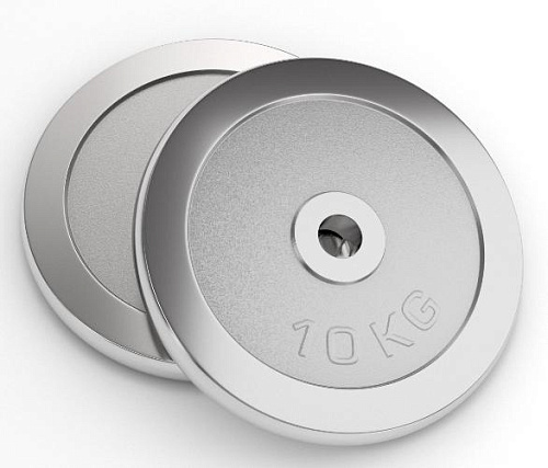 Диск хромированный Unix Fit 10 кг / 25 мм