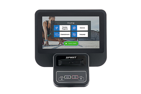 Горизонтальный тренажер Spirit Fitness CR800ENT+ фото12