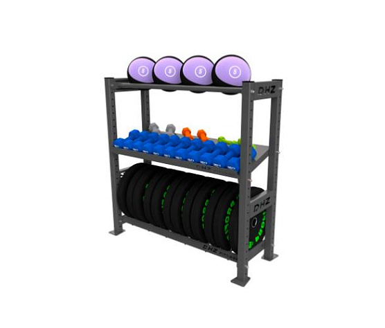 Силовой тренажер Original FitTools Стеллаж модульный 1100-1200