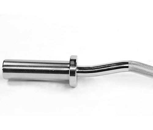 Гриф EZ-гриф слабоизогнутый Original FitTools OKPRO хромированный до 300 LBS