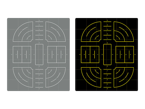 Настил для тренажера Technogym Omnia 8 Pattern