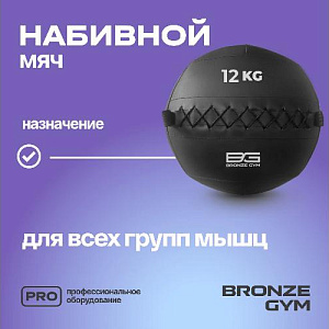 Купить Bronze Gym Мяч набивной 12кг в Москве
